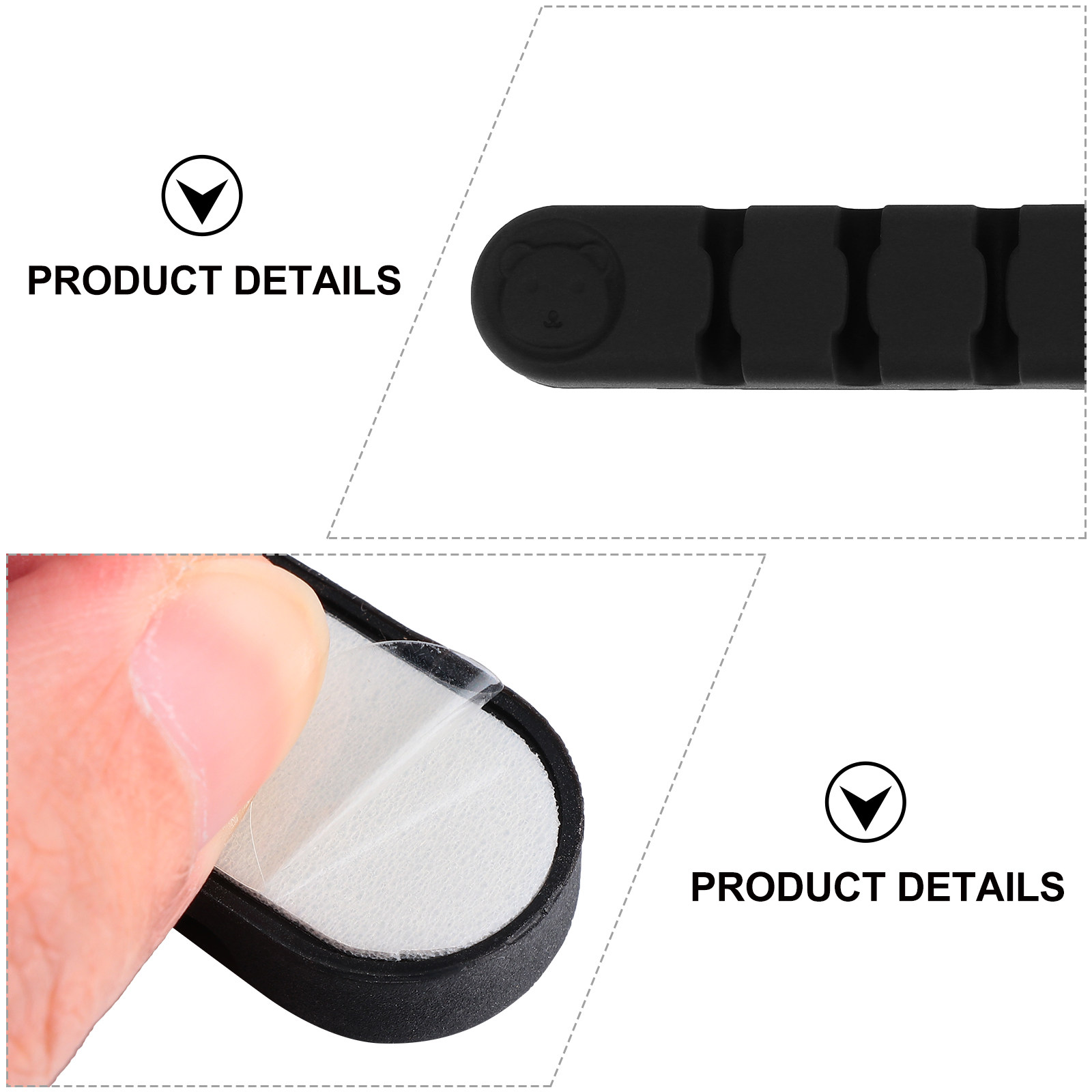 3Pcs Flexible Silicone Cable O - Desk Setup Headphones review and price