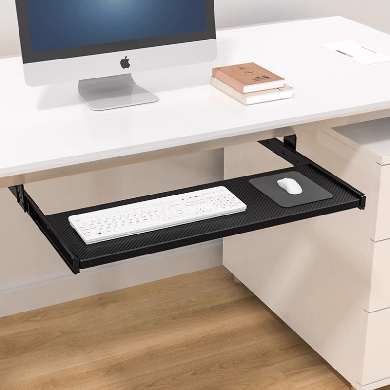 Wood Keyboard Tray Under Desk  - Desk Setup With Keyboard Tray review and price