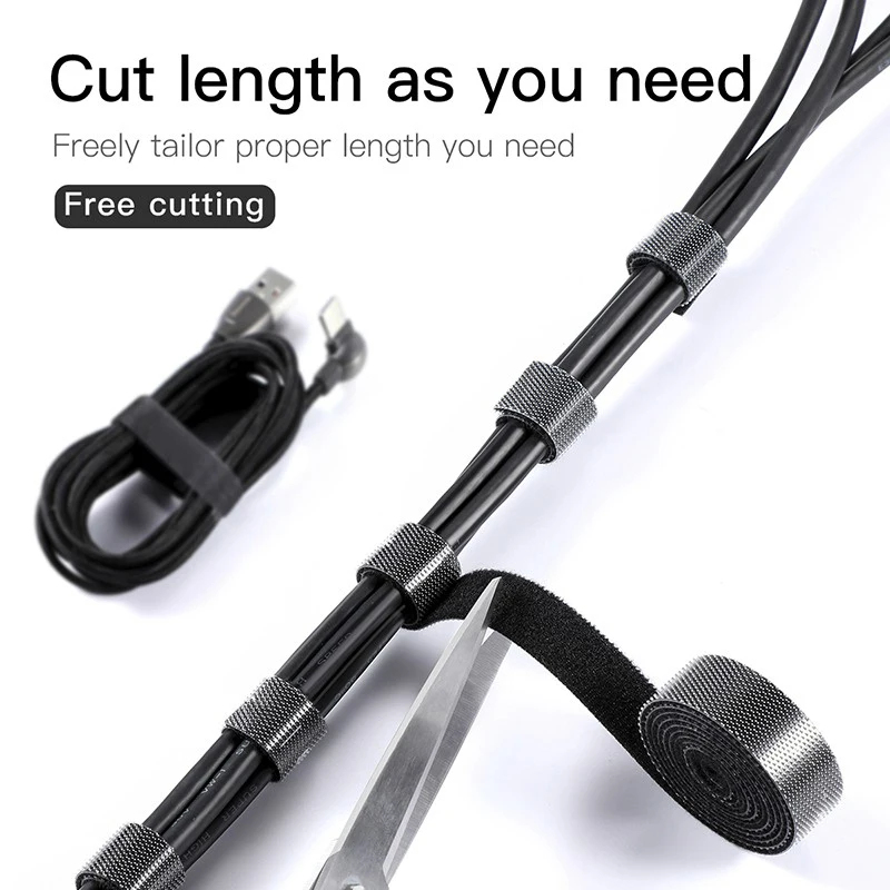 1/2/3pcs Reusable 5M Cable Org - Cable Velcro Strap review and price
