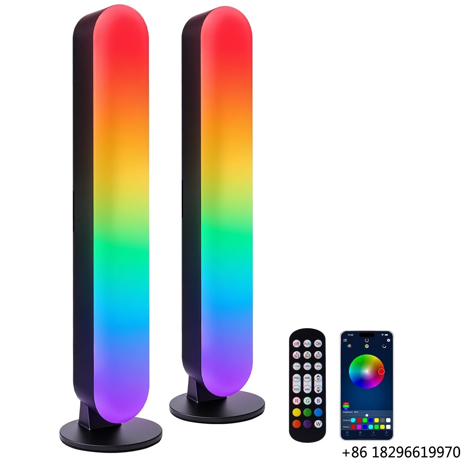 Plastic RGB LED Light Bar Musi - Ambient Light Bar Usb review and price