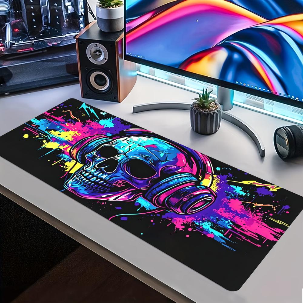 Neon Skull Headphone Extended  - Desk Setup Headphones review and price