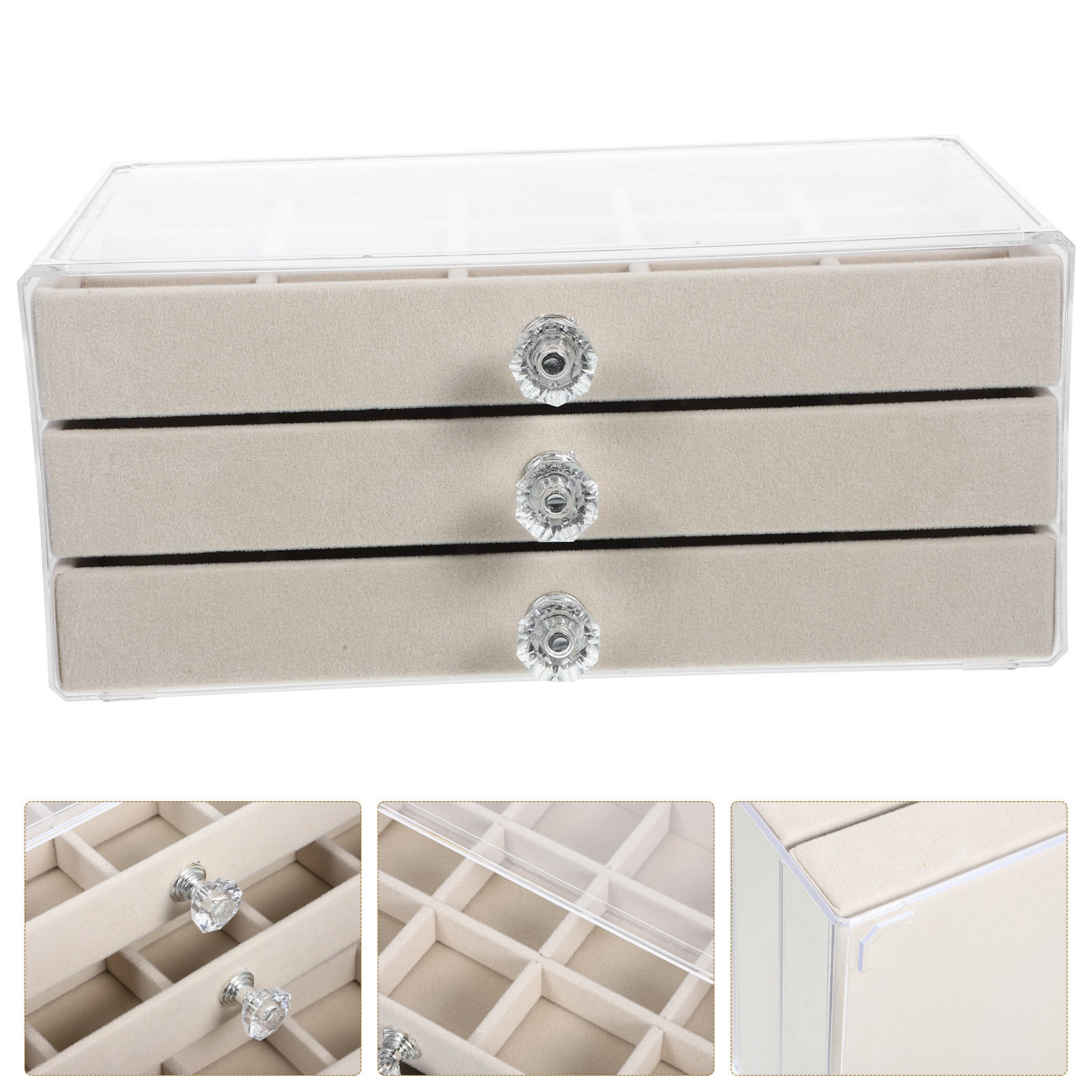 45 Section Jewelry Organizer B - Jewelry Desk Setup review and price