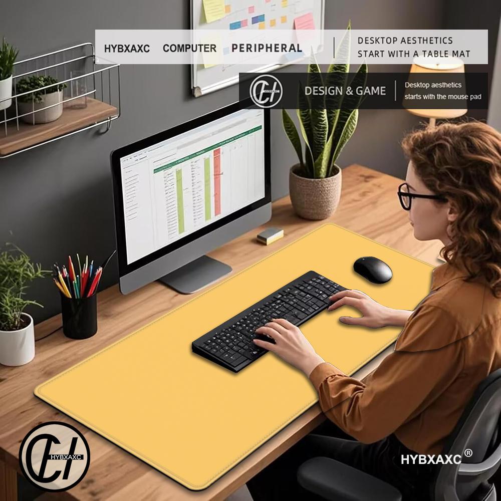 Solid Color Gaming Mouse Pad G - Desk Setup With Keyboard Tray review and price