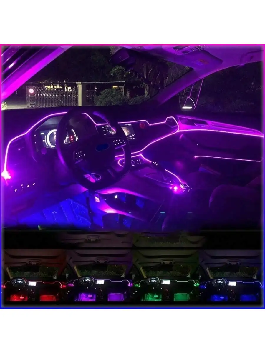 Car Interior Lights, USB Car L - Ambient Light Bar Usb review and price