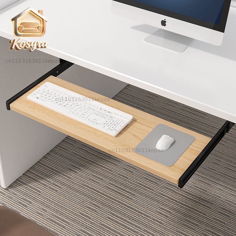 Wood Keyboard Tray Under Desk  - Desk Setup With Keyboard Tray review and price