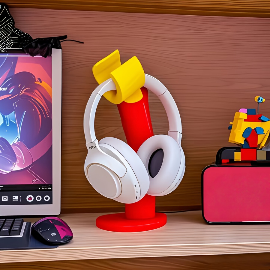 Creative Headphone Stand & Des - Desk Setup Headphones review and price