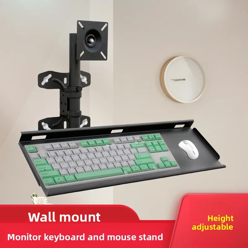 Adjustable Wall Keyboard Tray  - Desk Setup With Keyboard Tray review and price