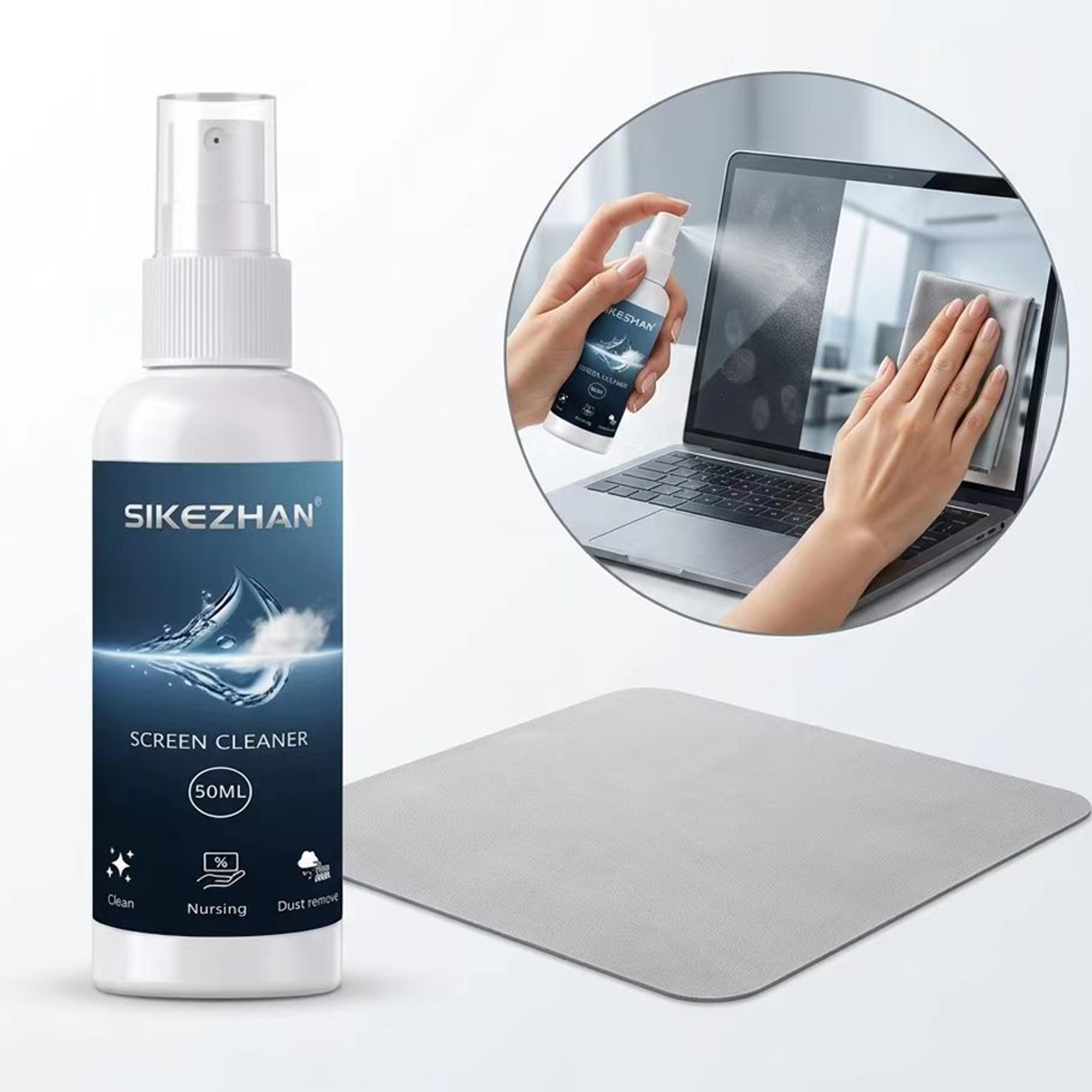 SIKEZHAN Screen Cleaner Spray  - Monitor Cleaning Kit review and price