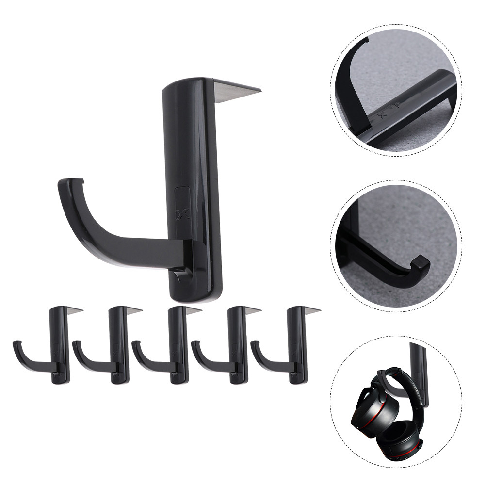 6Pcs Headphone Holder Stand He - Desk Setup Headphones review and price