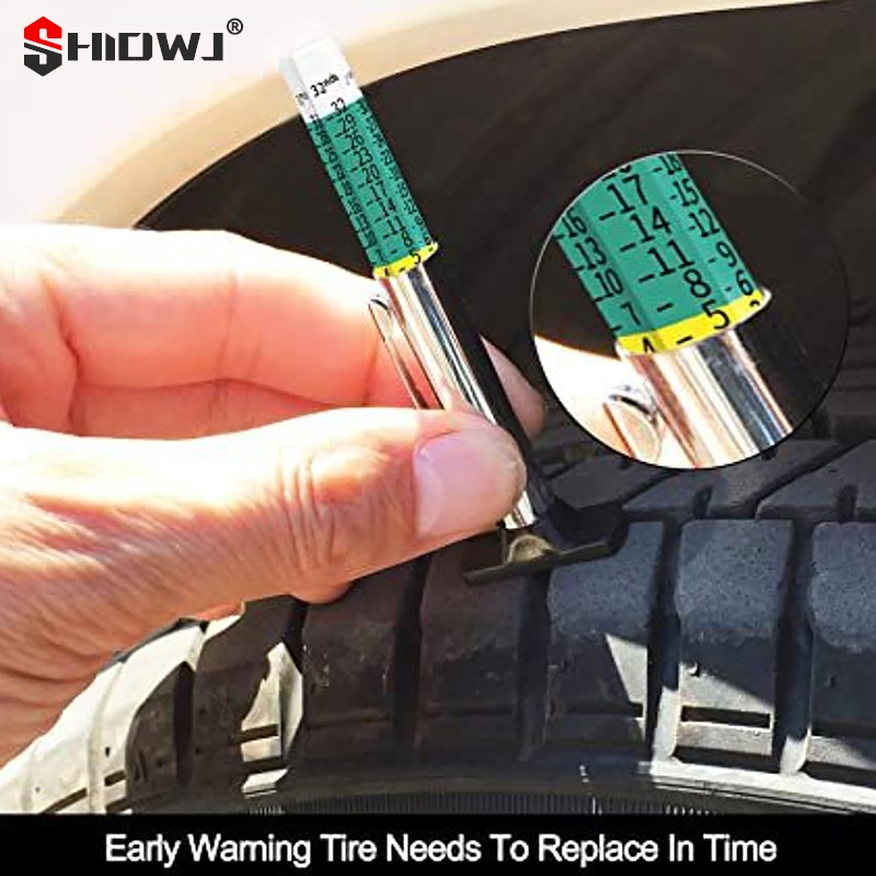 25mm Car Tyre Tire Tread Depth - Monitor Cleaning Kit review and price