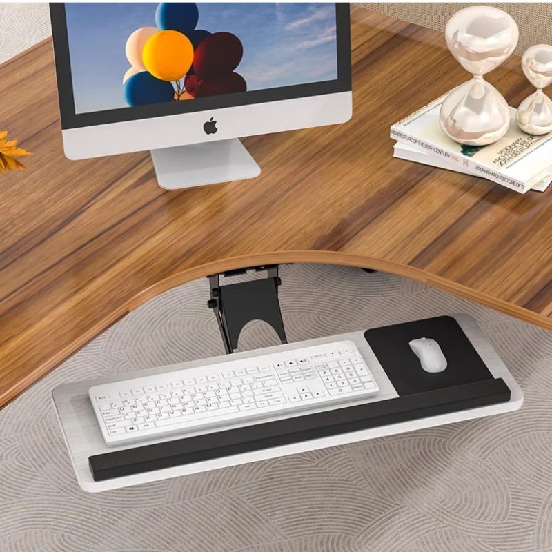 ‌Ergonomic Under Desk Keyboard - Desk Setup With Keyboard Tray review and price