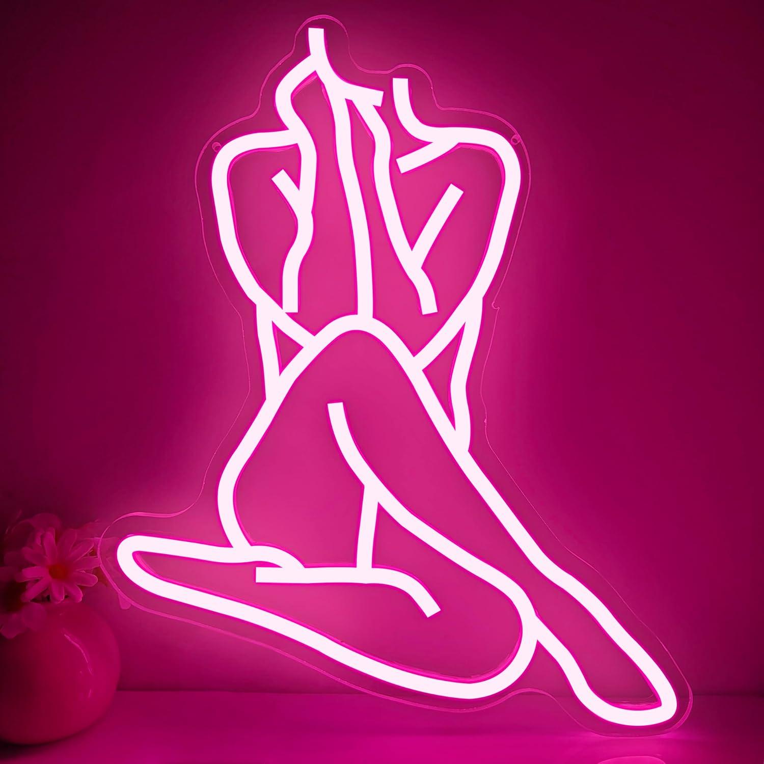 Lady Neon Sign USB Dimmable LE - Ambient Light Bar Usb review and price