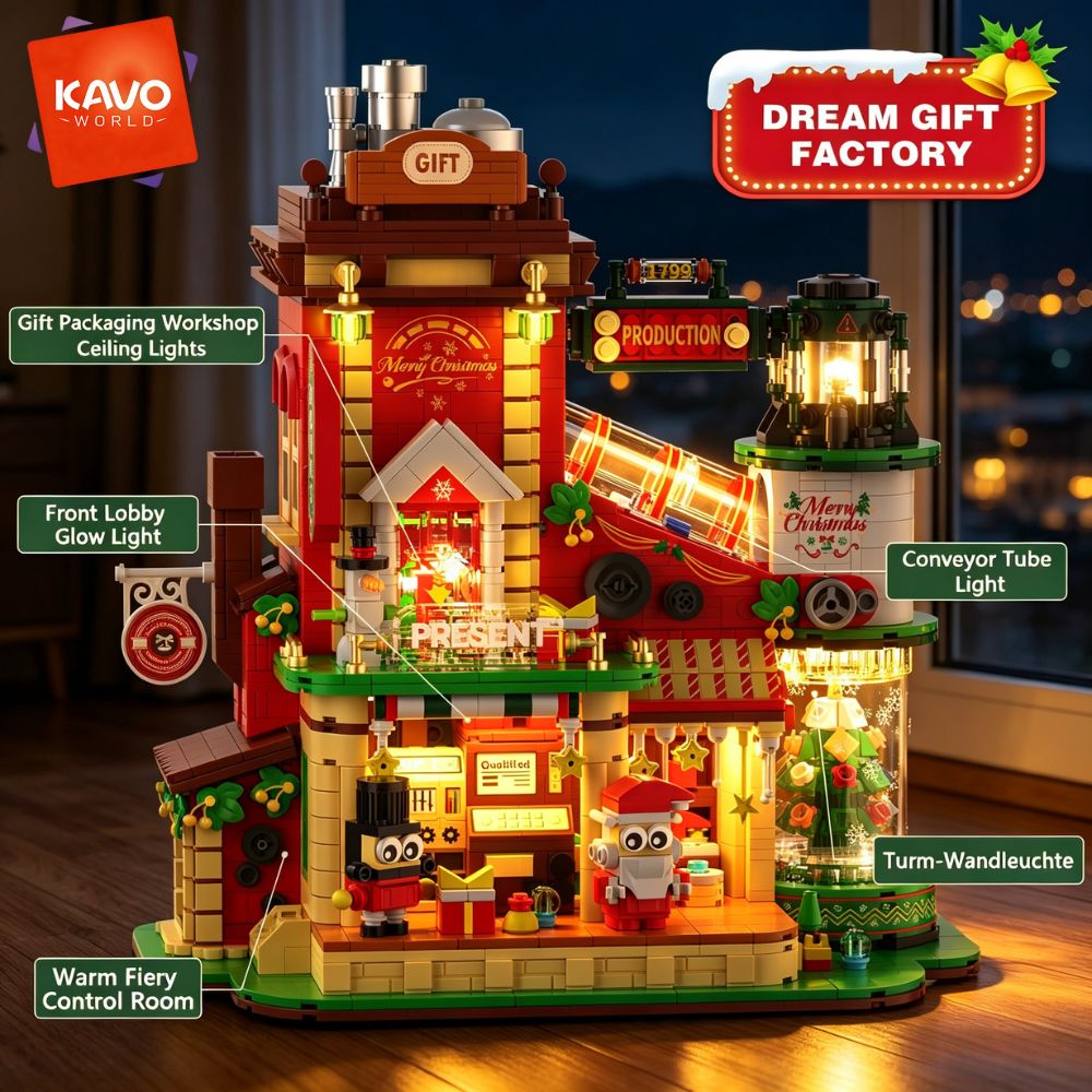 KAVOWORLD 2775PCS Christmas Gi - Desk Setup Requirements review and price