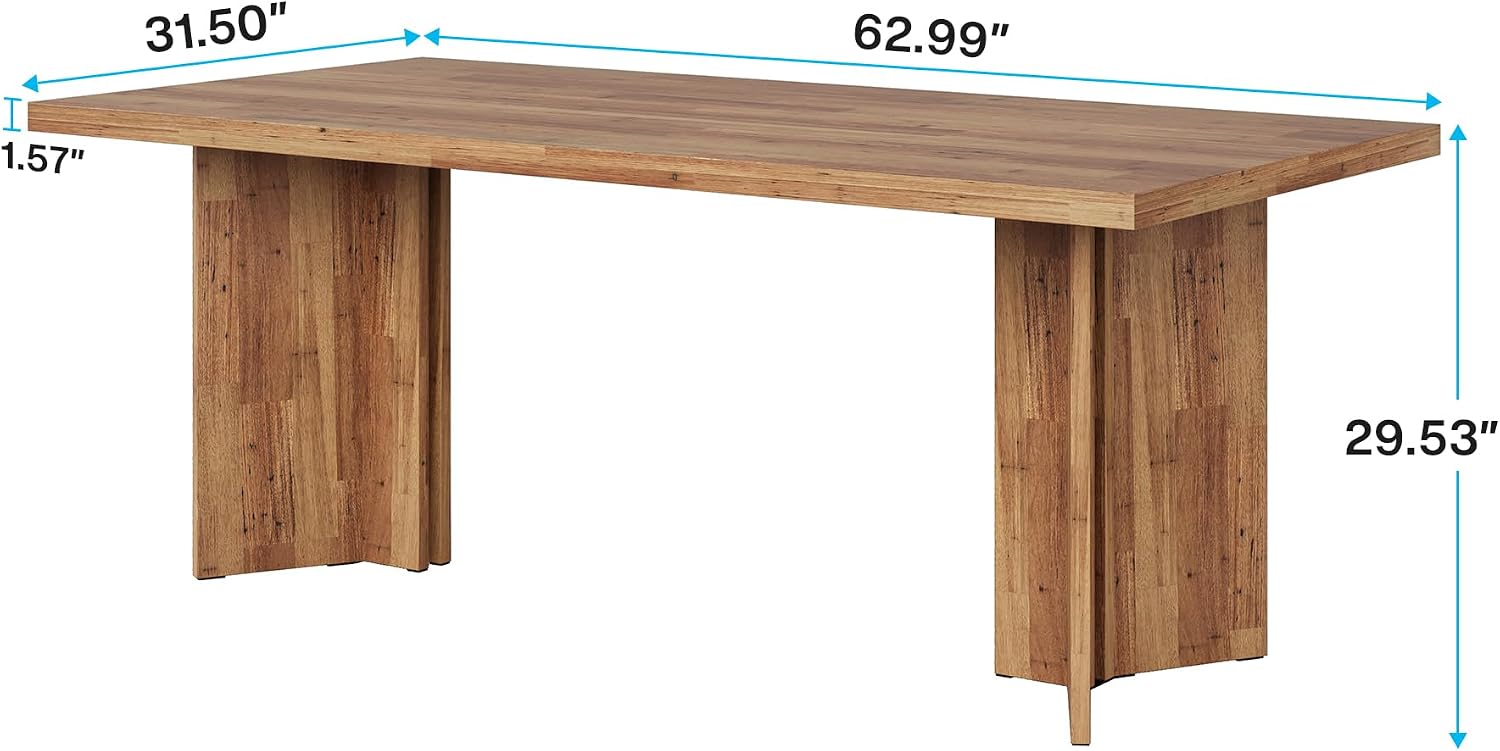 Large Rectangular Wood Dining  - Desk Setup Living Room review and price